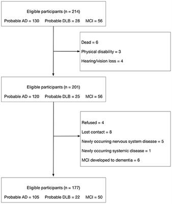 The Impact of the COVID-19 Pandemic and Lockdown on Mild Cognitive Impairment, Alzheimer's Disease and Dementia With Lewy Bodies in China: A 1-Year Follow-Up Study